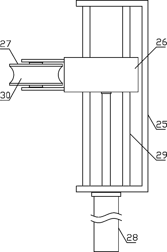 Wool top reciprocated continuous rolling mechanism