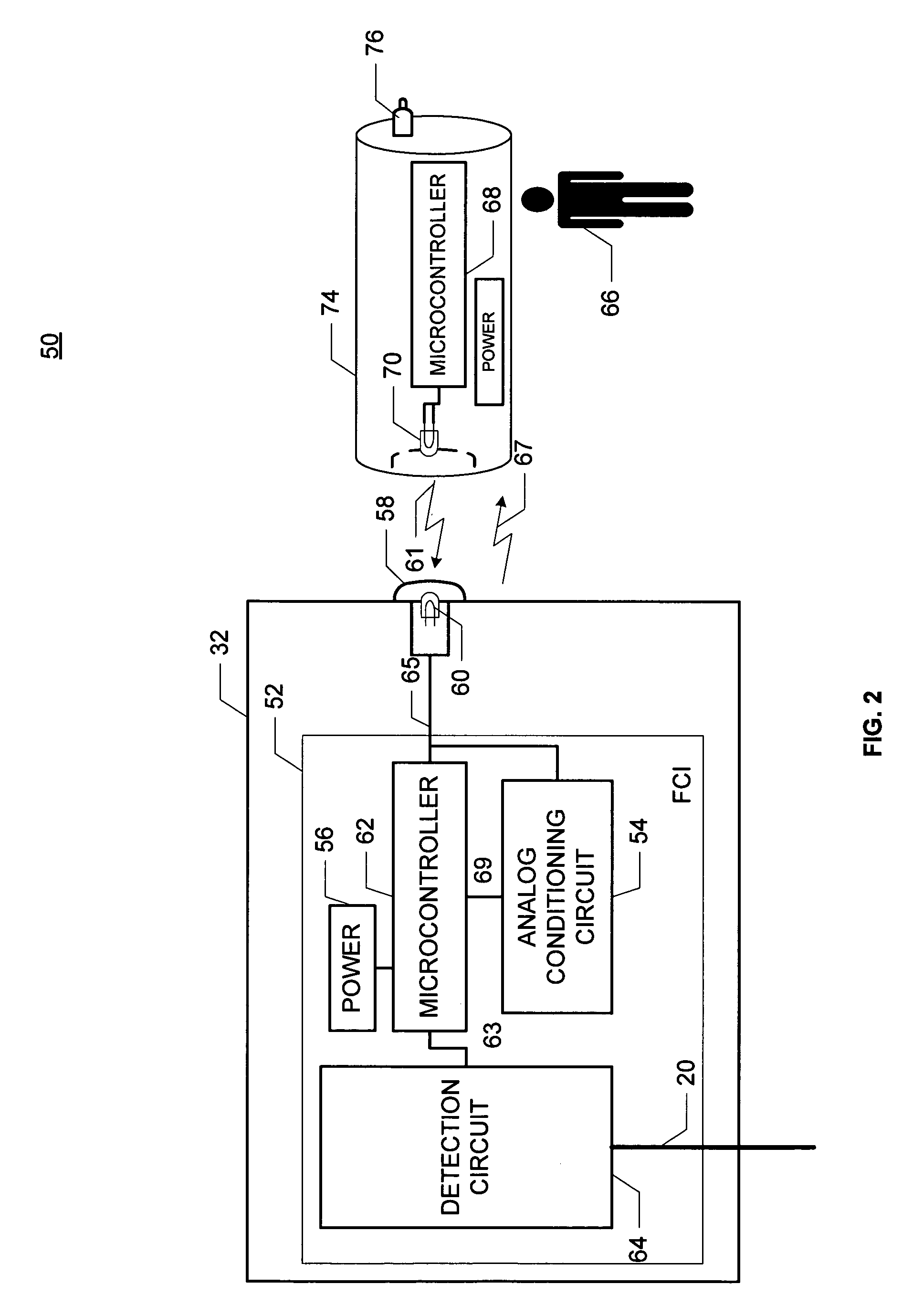 System, a tool and method for communicating with a faulted circuit indicator using a remote display