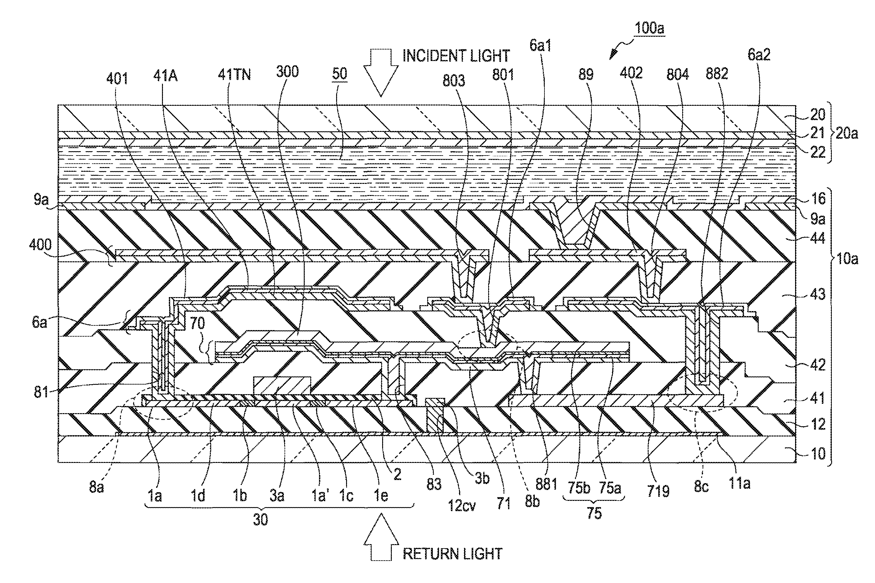 Electro-optic device substrate, electro-optic device, electronic apparatus and method for manufacturing electro-optic device substrate