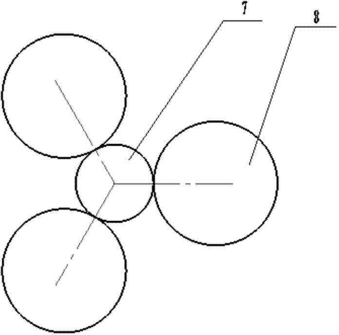 Locating correction method for improving coaxiality of bonded dual-pedal bearing inner rings