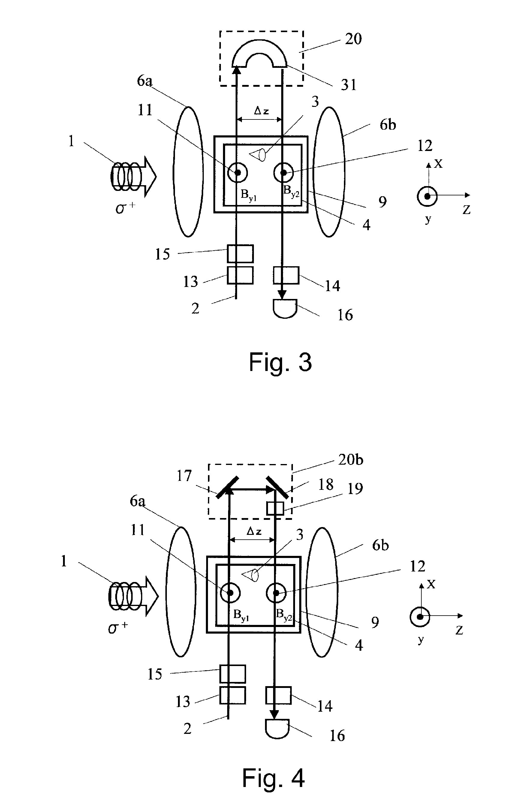 Atomic magnetometer and magnetic sensing method