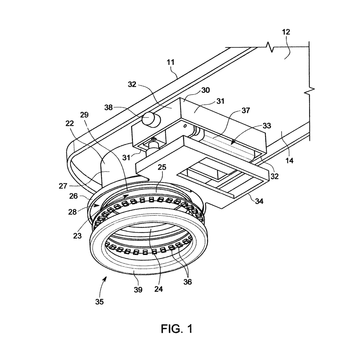 Adjustable electronic device support assembly