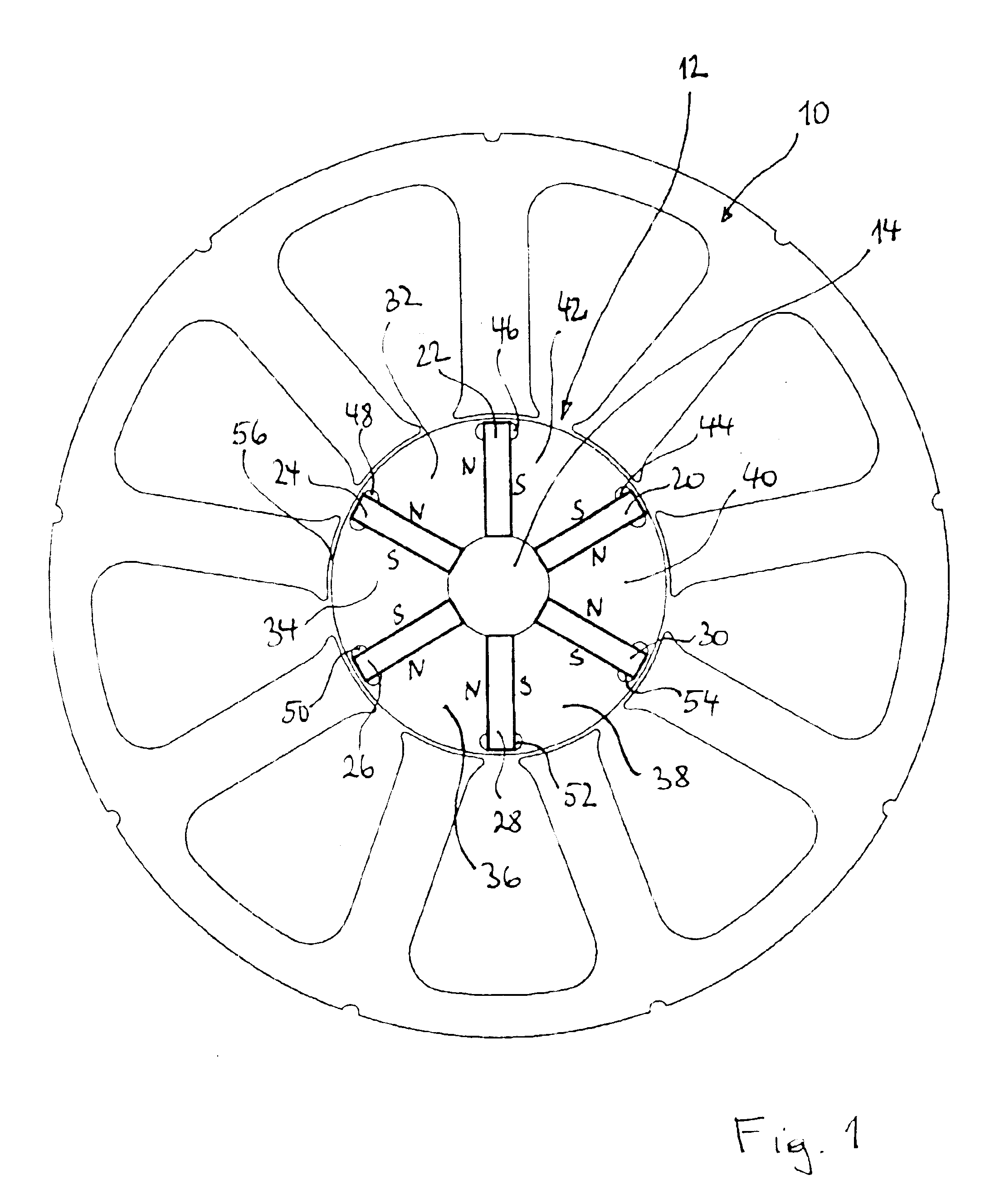 Rotor assembly for a permanent magnet electrical machine comprising such a rotor assembly