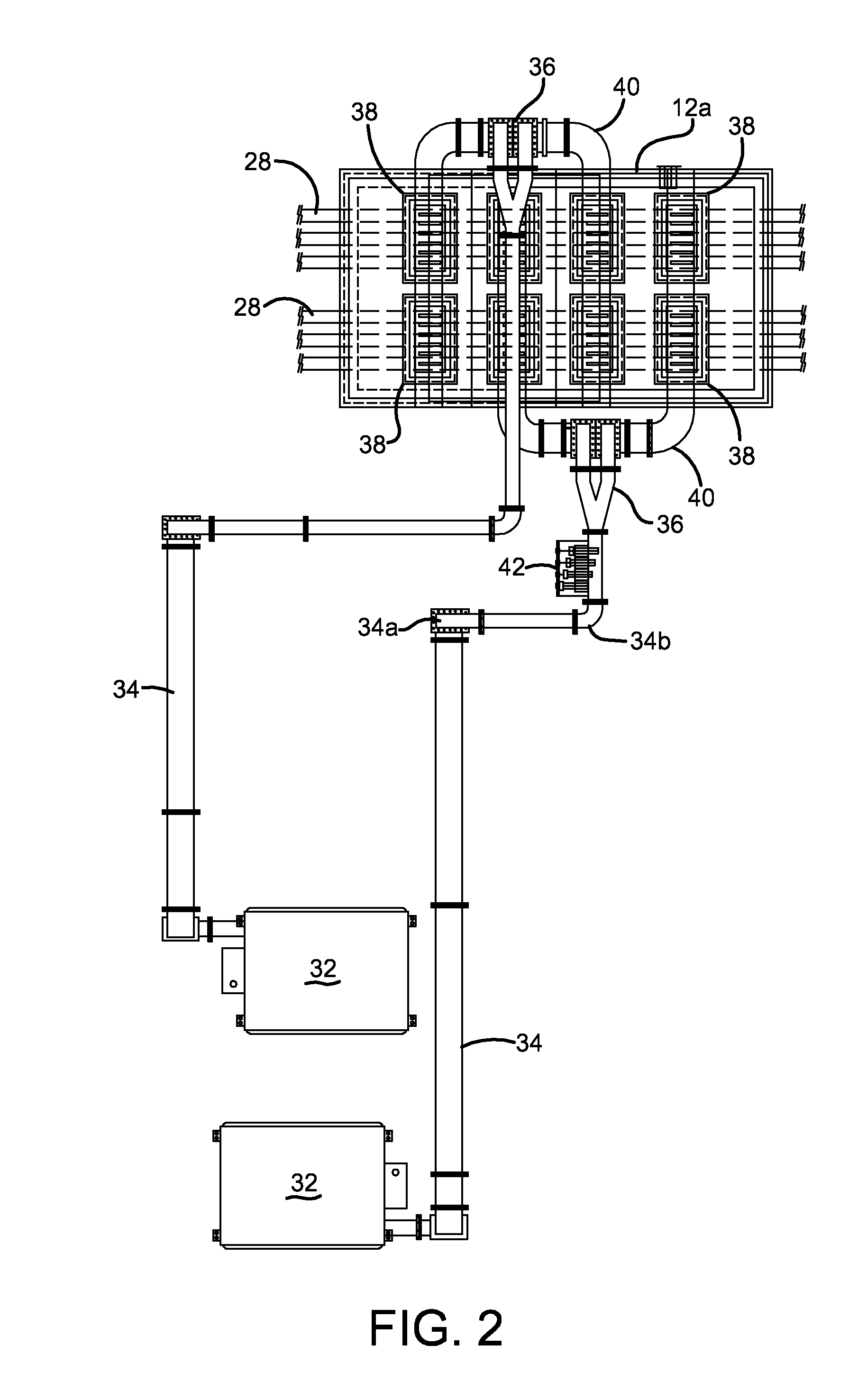 Method and apparatus for dual applicator microwave design