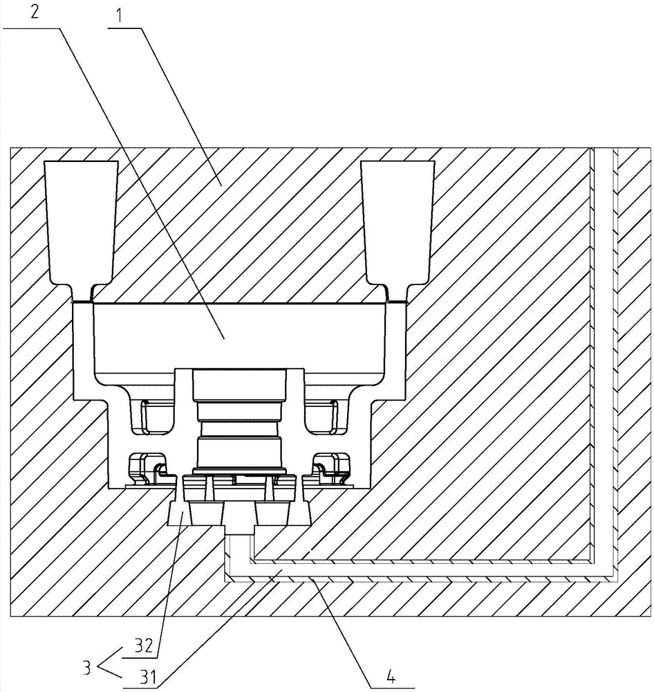 Improved rotor sand mold