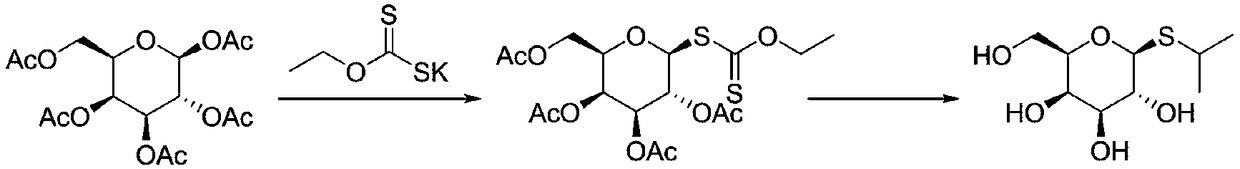 Method for synthesizing isopropyl-beta-D-thiogalactoside (IPTG)