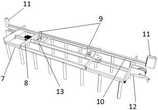 Containment steel lining fragment overhead welding tooling apparatus