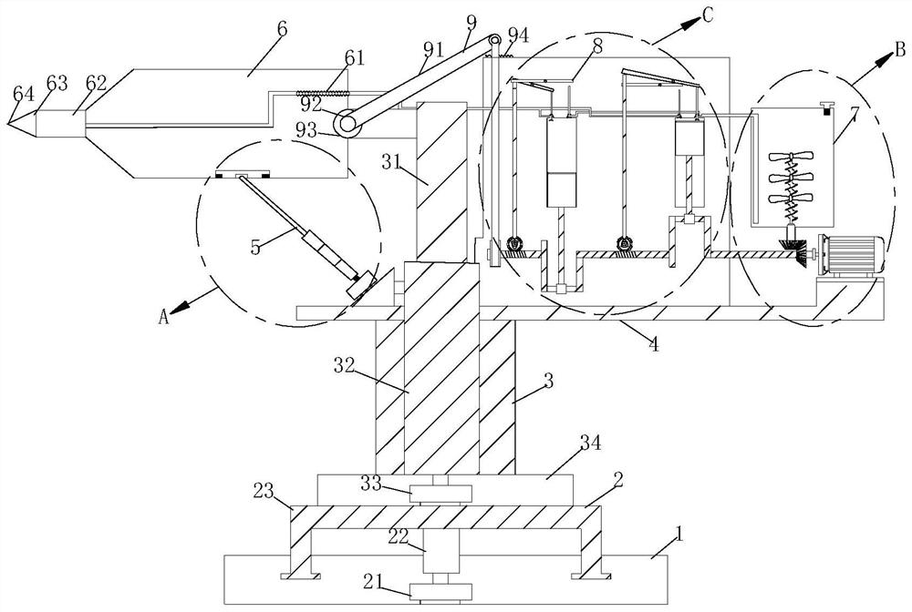 Industrial spraying robot