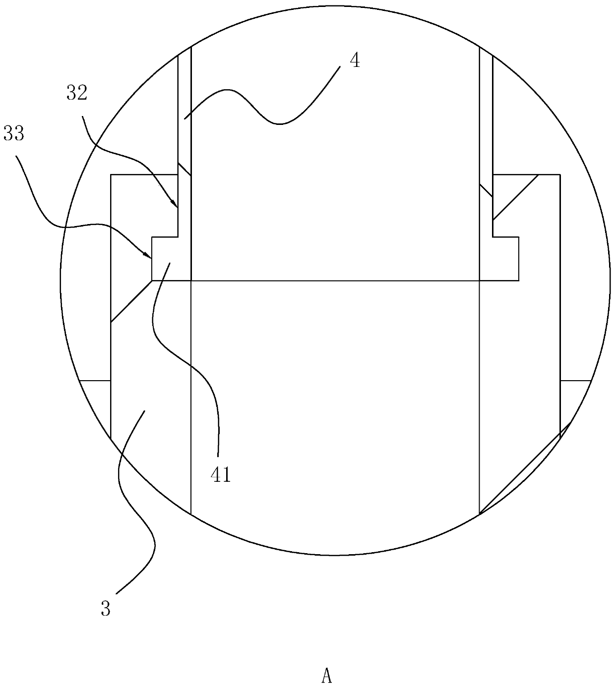 Graphite purification wastewater treatment process and neutralizing device applied to process