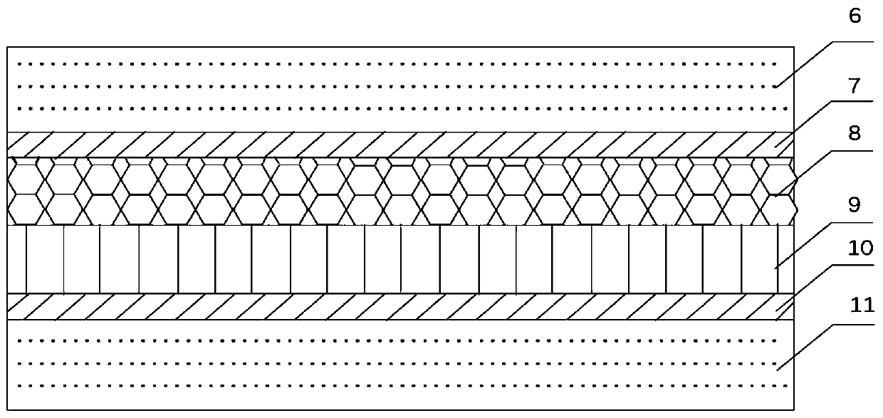 A kind of flexible tactile sensor with multi-layer structure and its manufacturing method