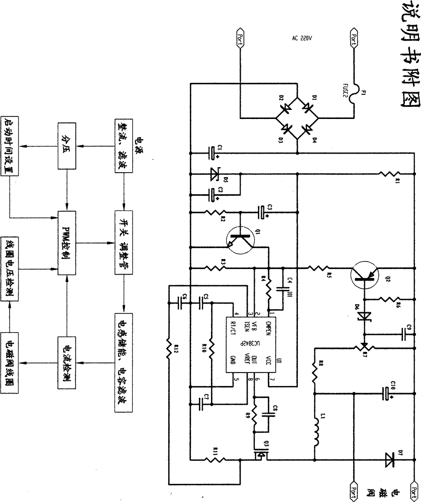 Energy-saving controller of electromagnetic valve