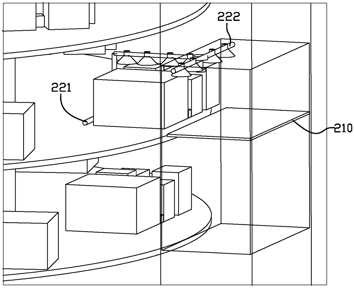 Self-service terminal and cargo sorting method
