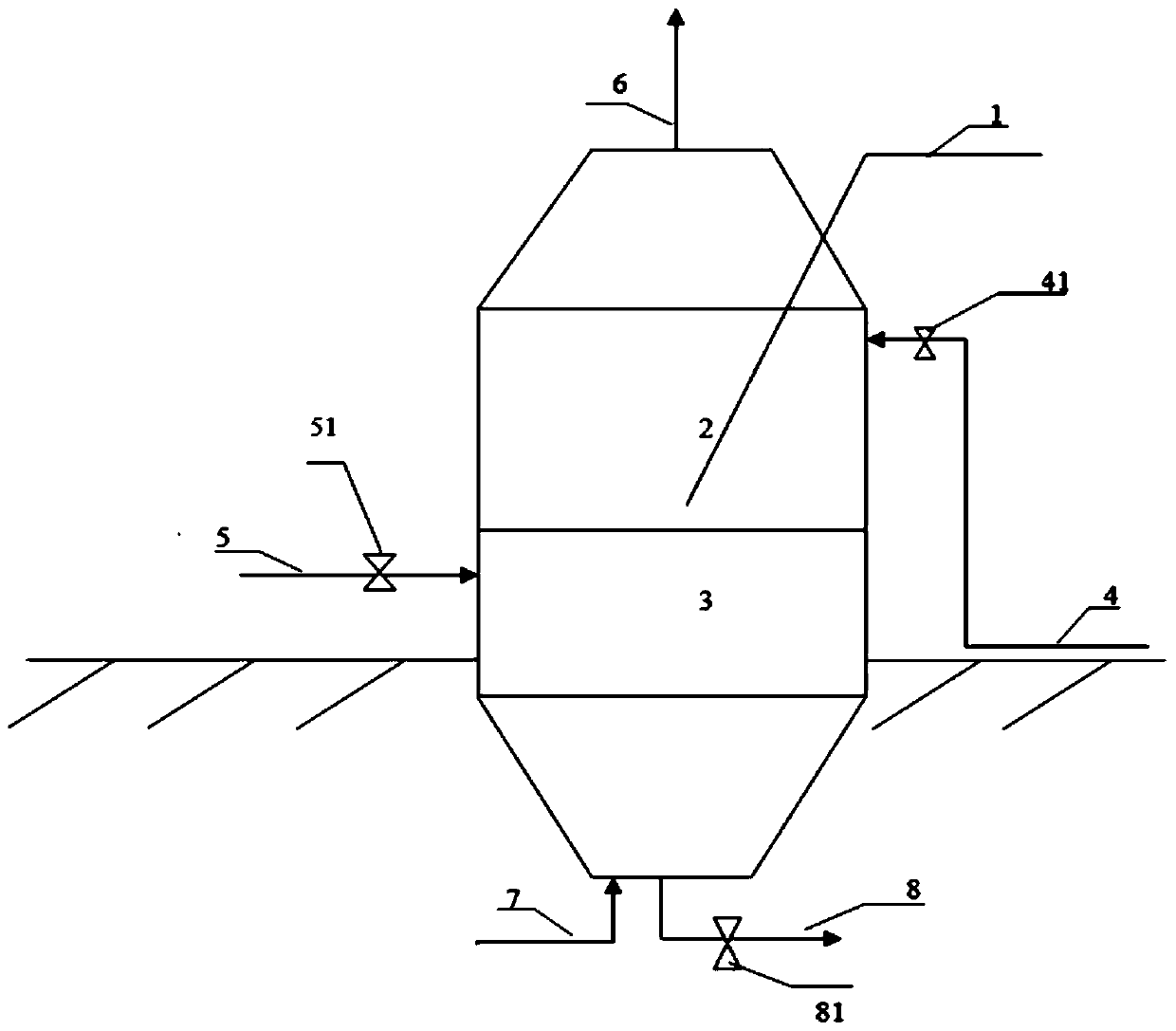 A cleaning method for sugar evaporation tank