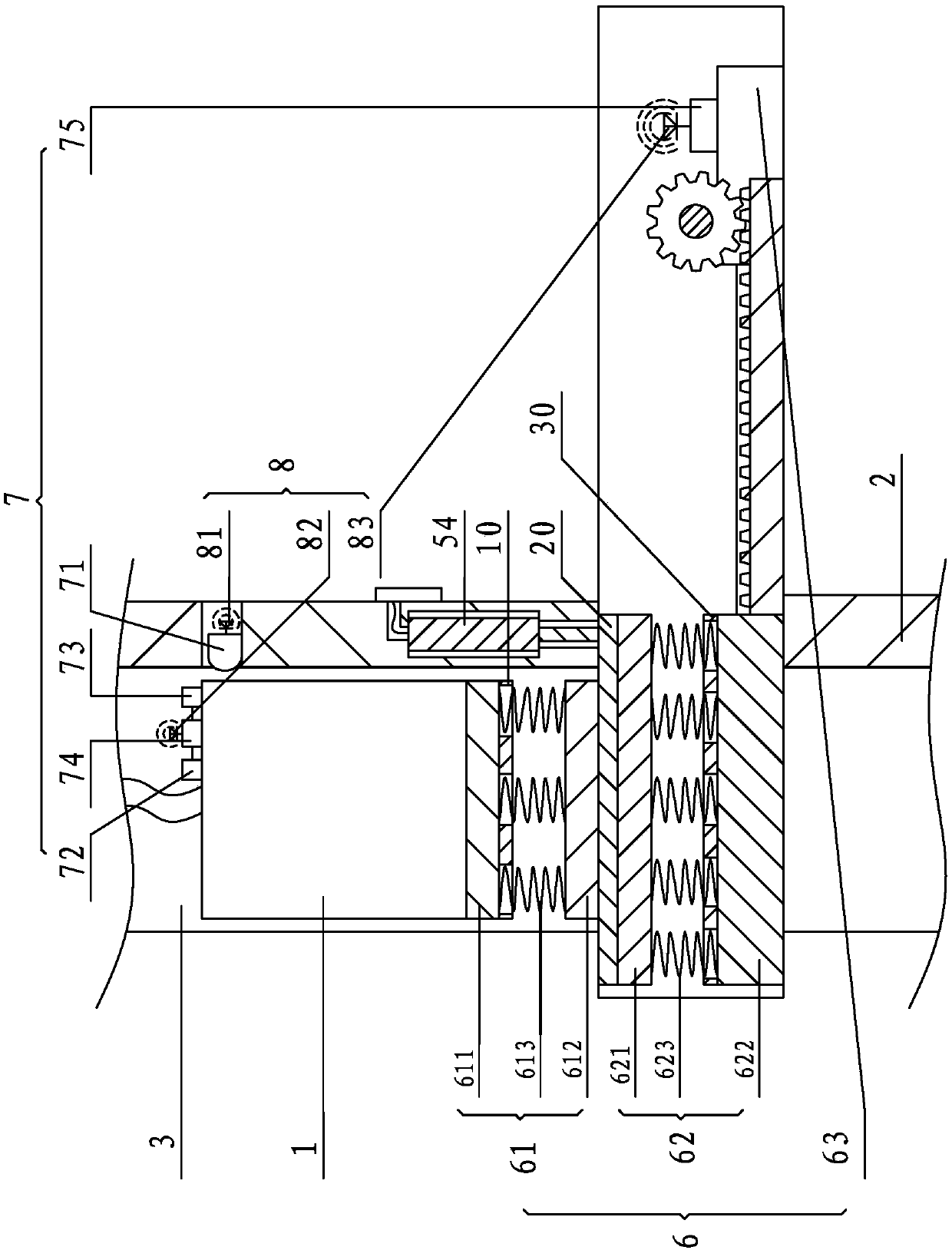 Falling-preventing and high-safety elevator