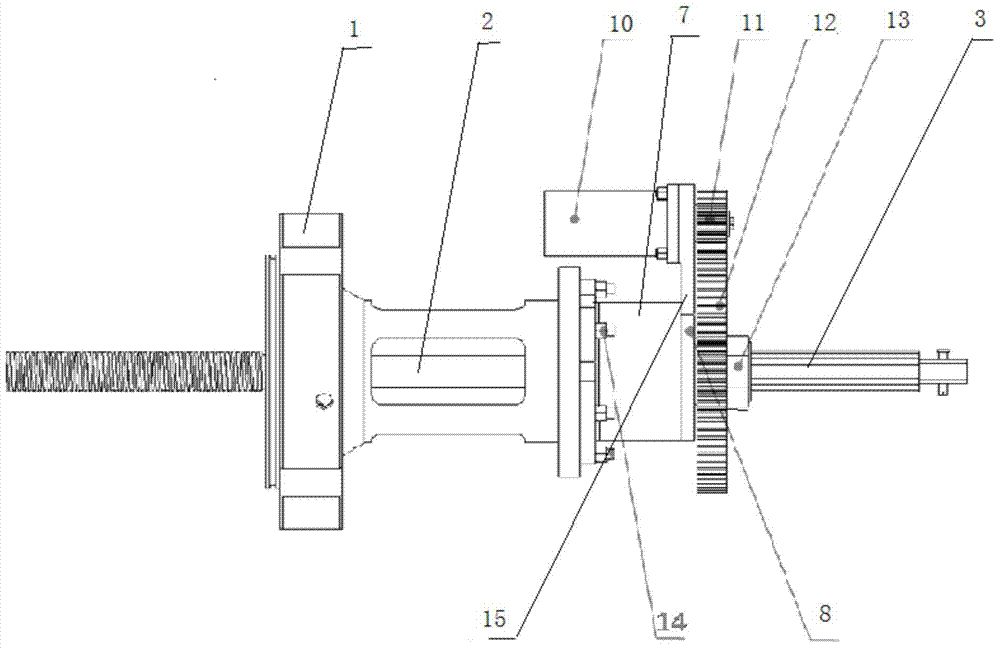 Manually integrated blowout preventer locking device