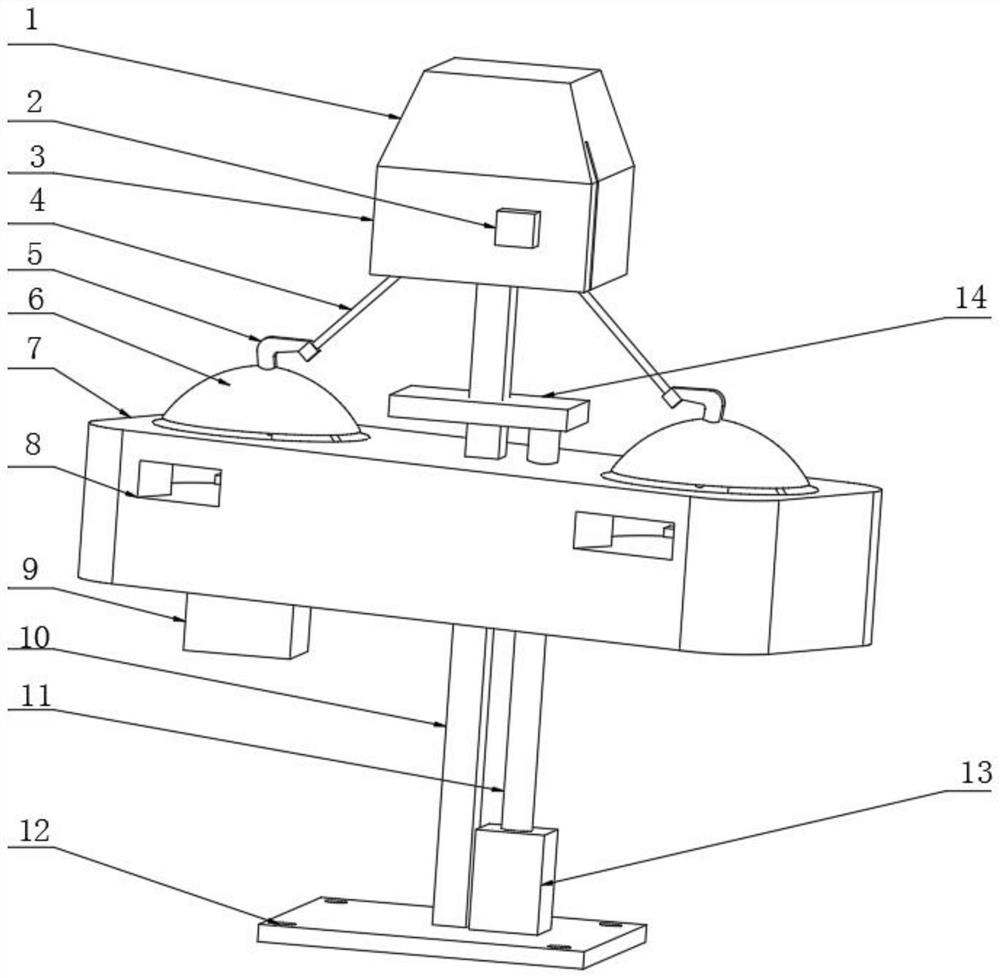 Signal abnormity monitoring mechanism of regional mobile video monitoring terminal equipment