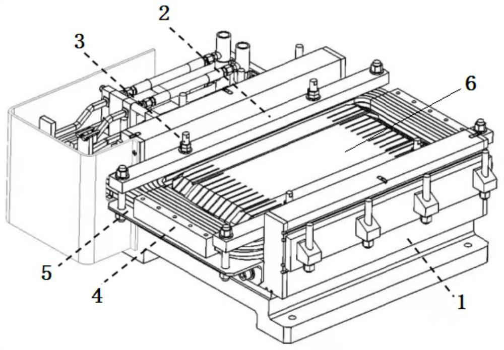 Scanning magnet capable of suppressing noise and preparation method thereof