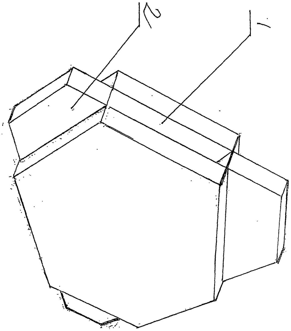 Honeycomb mortise-tenon brick