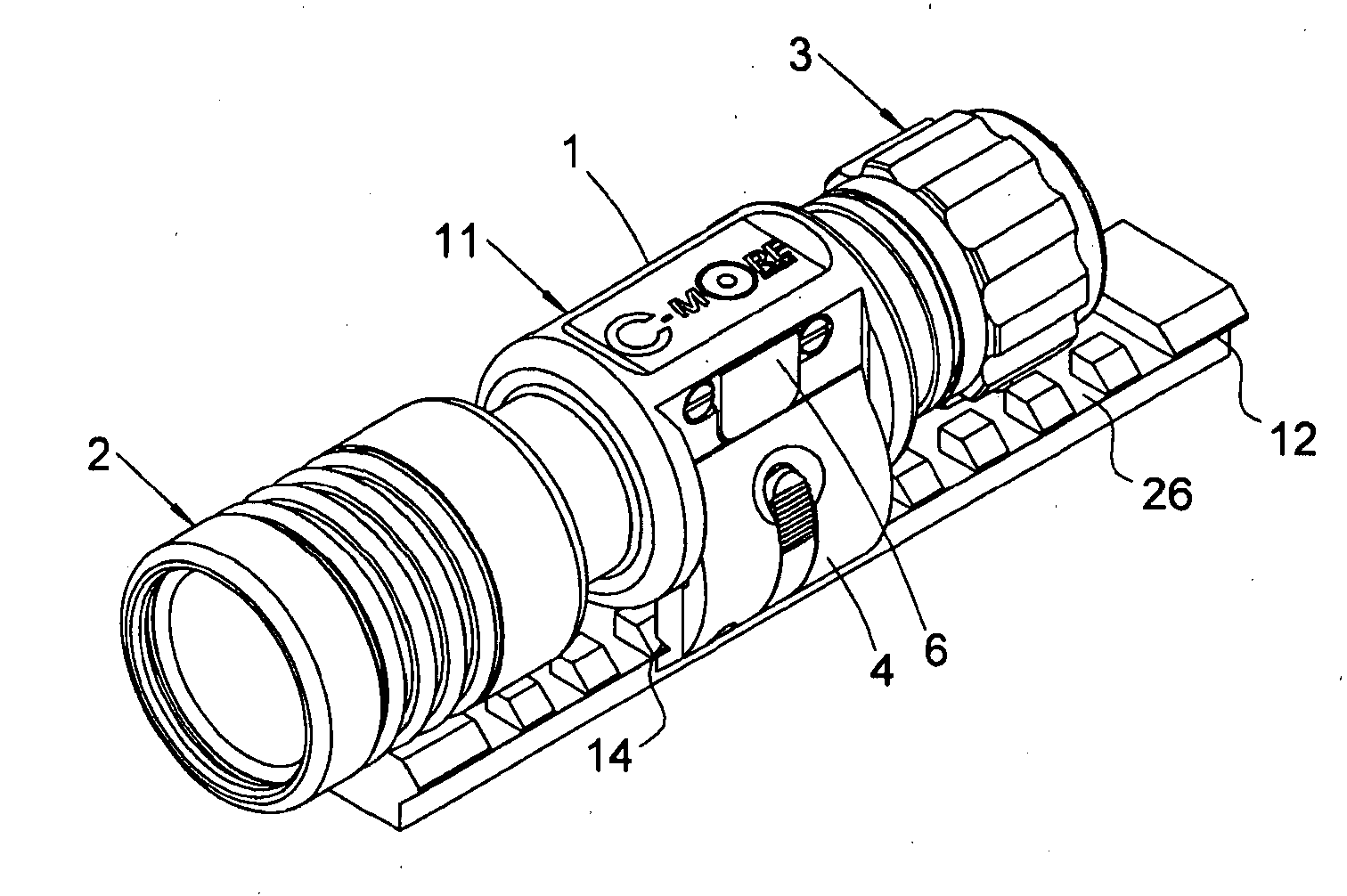 Removable Flashlight Body or Storage Container for a Firearm