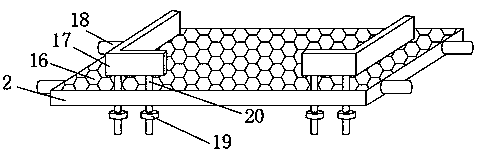 Outdoor electronic information experiment equipment storage device