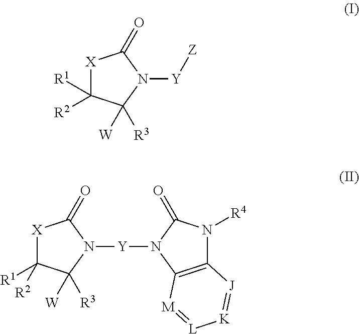 Oxazolidinone compounds and derivatives thereof