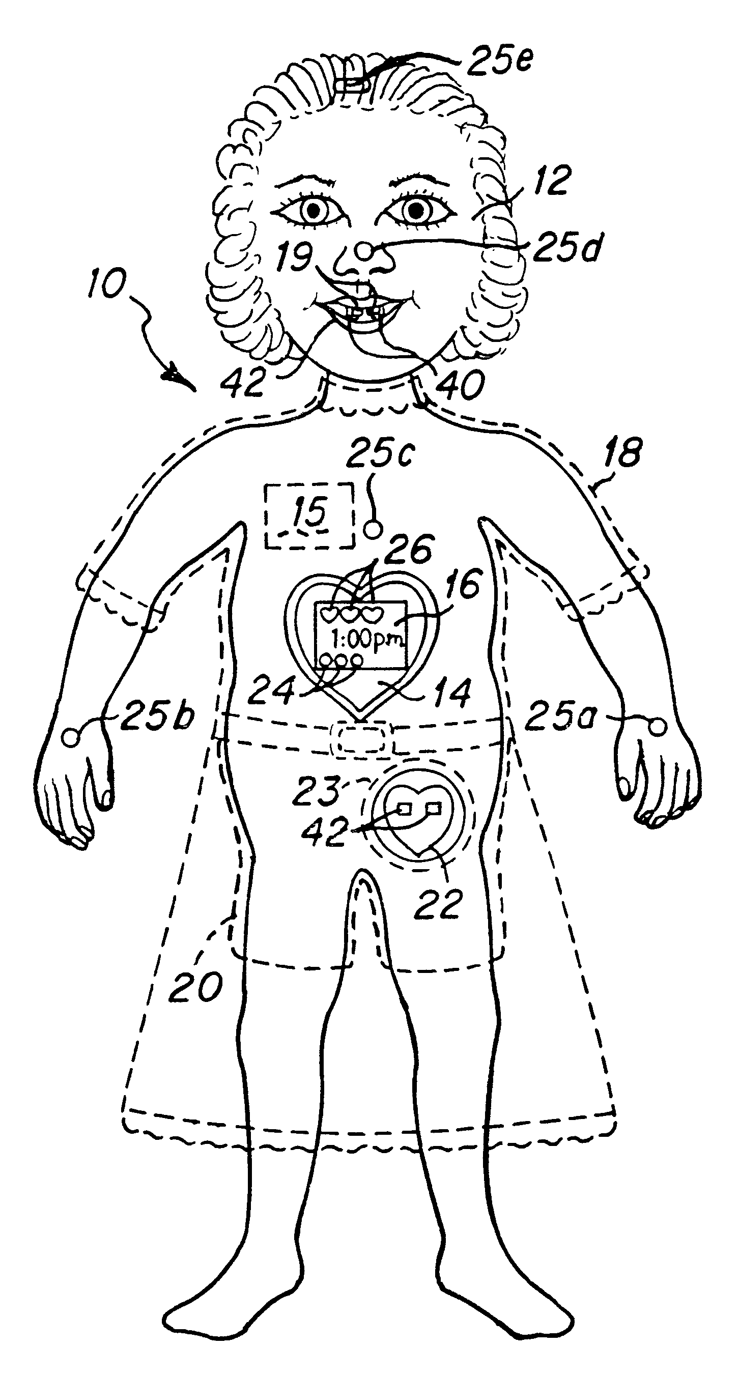 Interactive virtual character doll