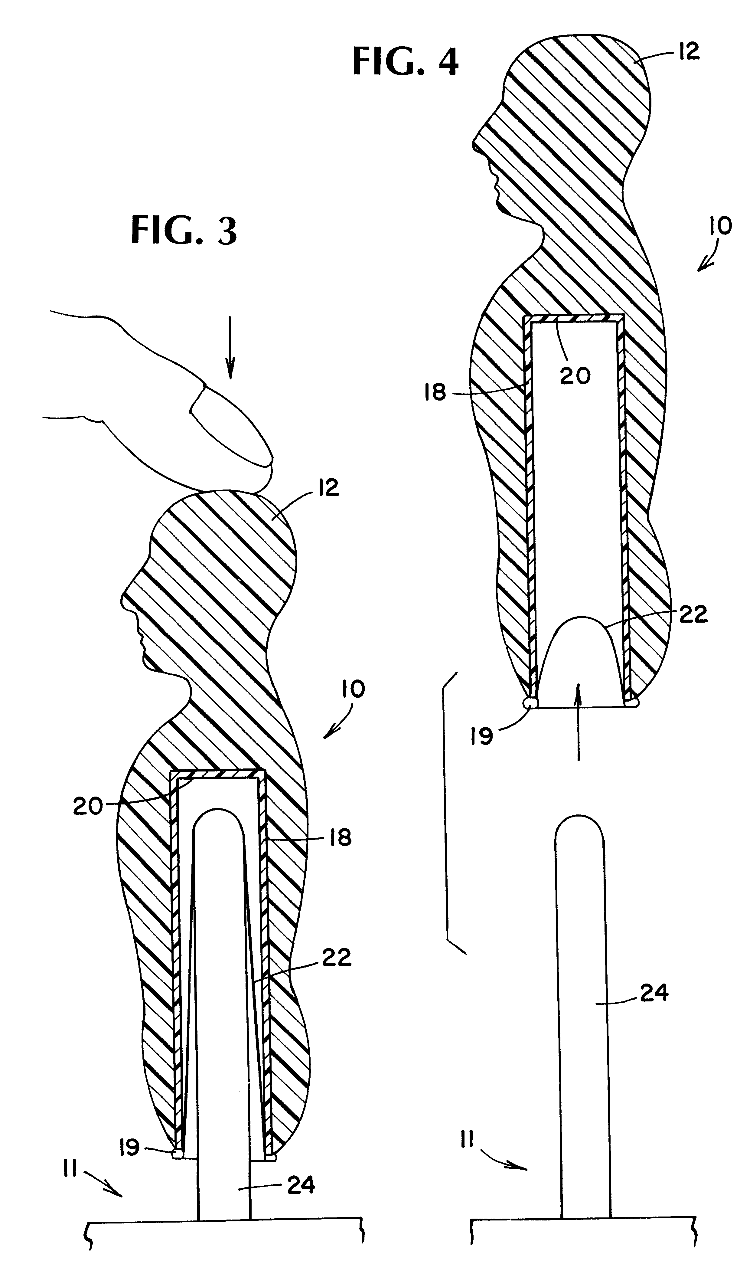 Figure-like toy projectile and launching platform assembly