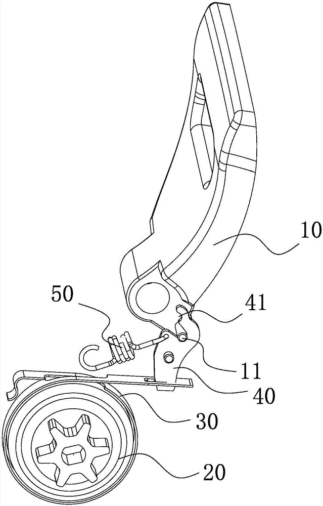 Brake structure of chain saw and chain saw
