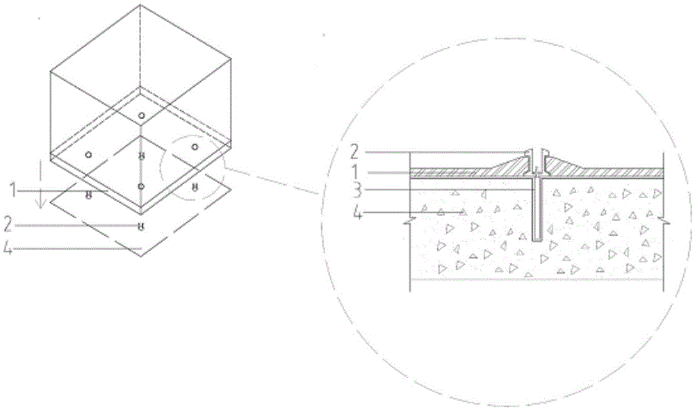 Installation system and method of detachable engineered material arresting system (EMAS)