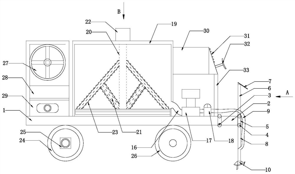 Method for manufacturing emulsified asphalt emulsion slurry and pouring longitudinal cold joint emulsion slurry of pavement