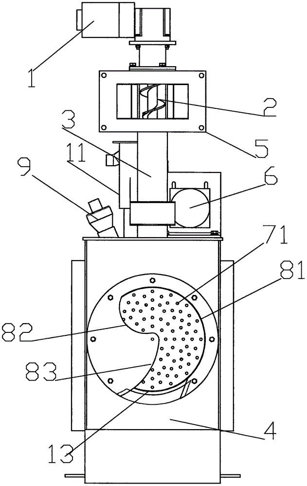 Revolving furnace disc