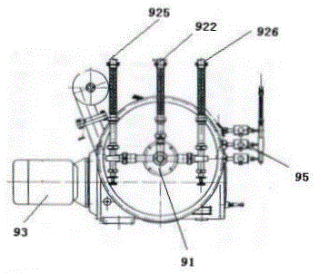 A clean porcine blood globulin powder preparation device