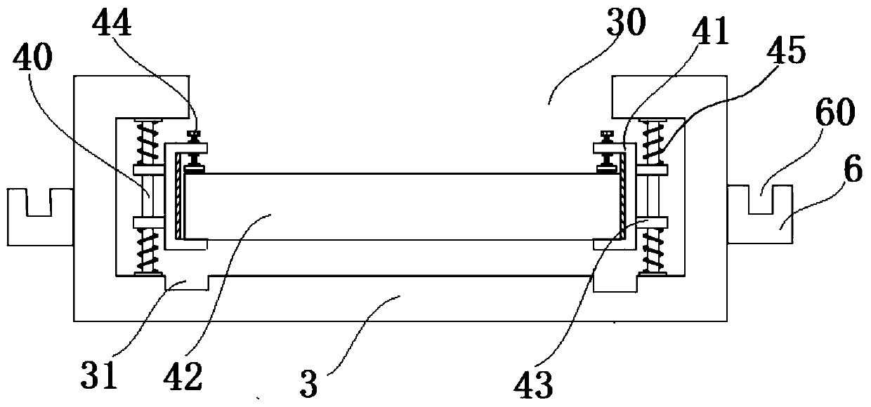 Tablet pressing device for pharmaceutical engineering