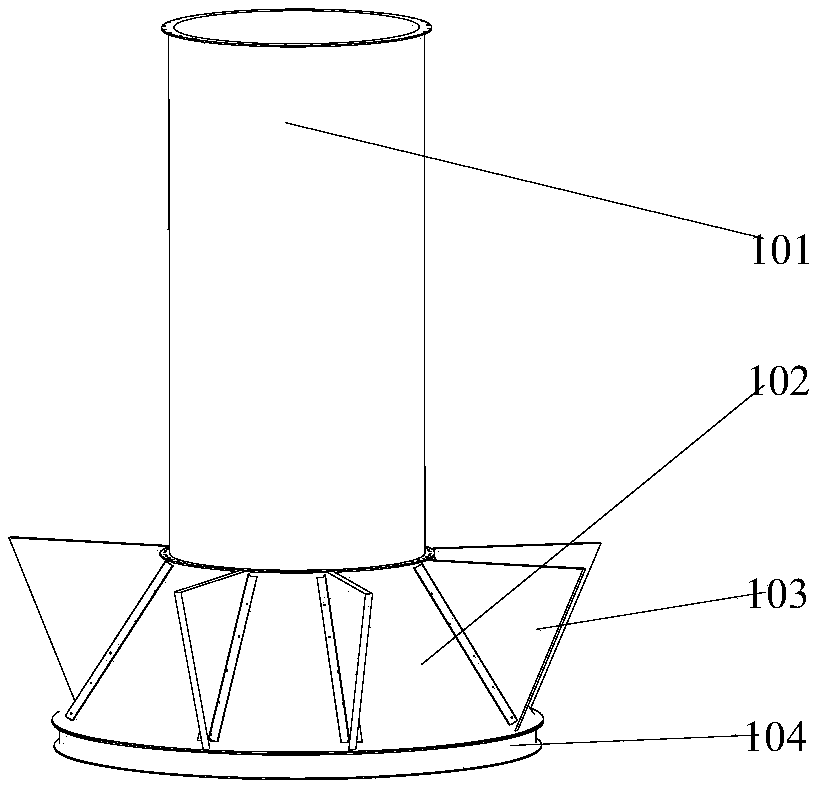 Hollow high-bearing high-maneuverability spacecraft configuration