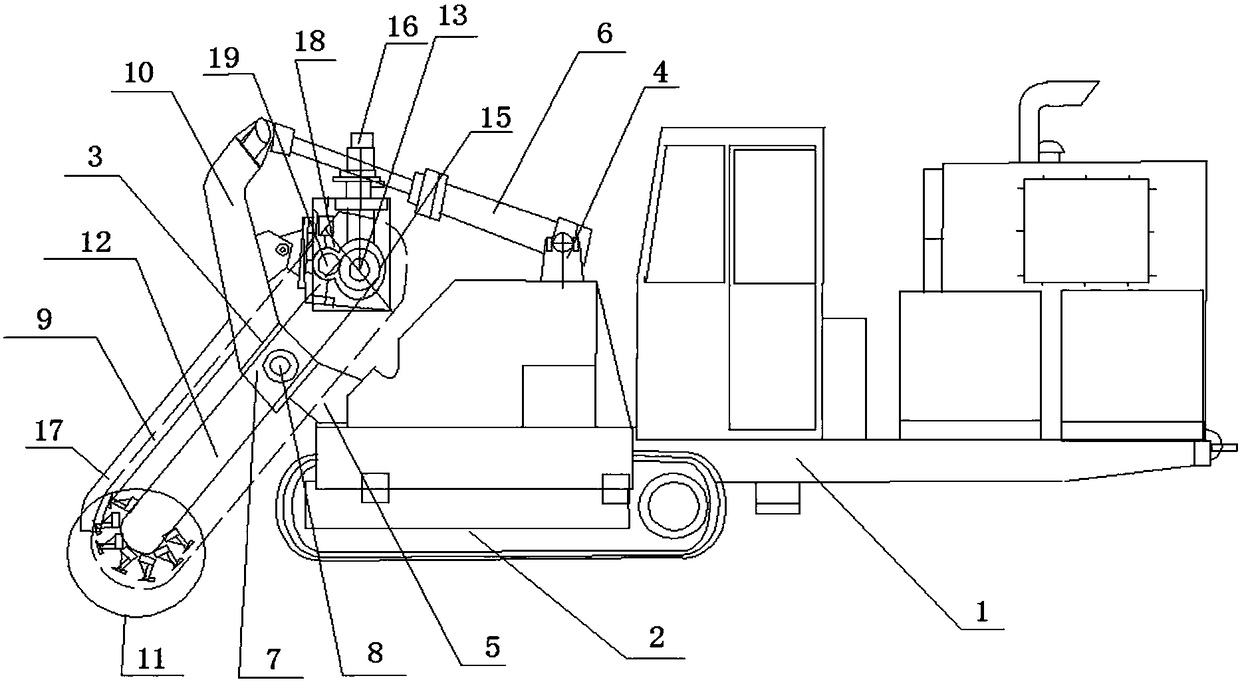 A slotting device for adding dowel bars at the joints of cement concrete pavement blocks