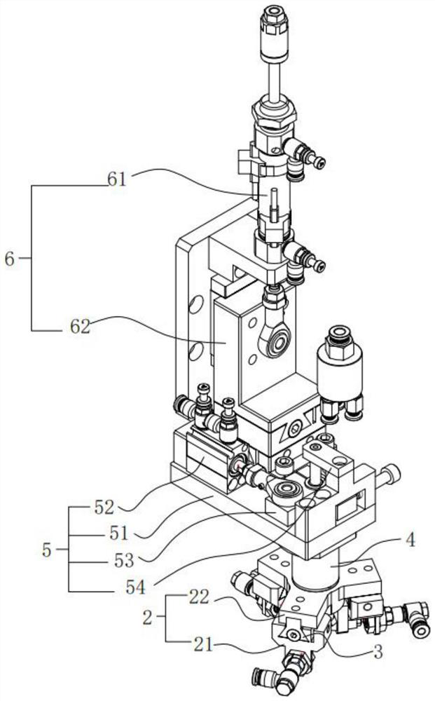 Motor rotor soldering tin testing mechanism
