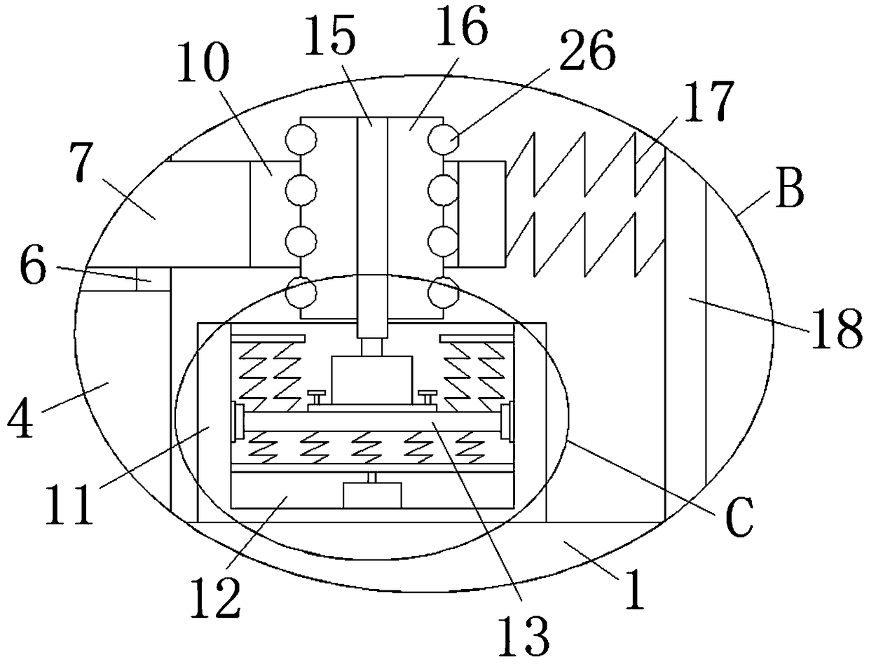 Additive charging device for high molecular material production