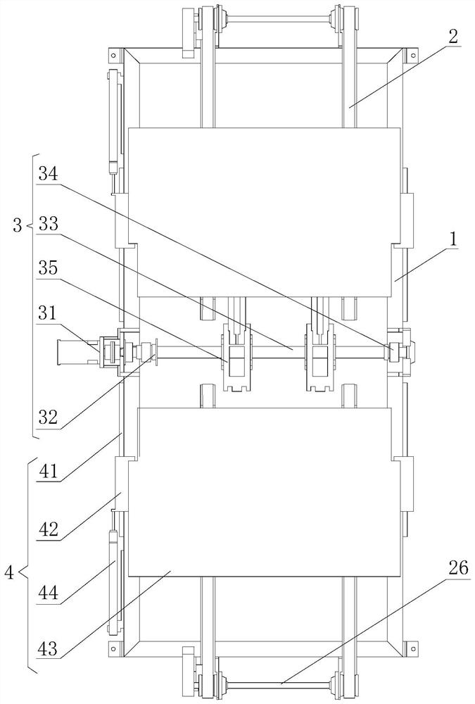 Automatic material overturning machine provided with protection mechanisms and overturning protection method