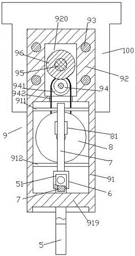 Fluid spraying device for surface of steel