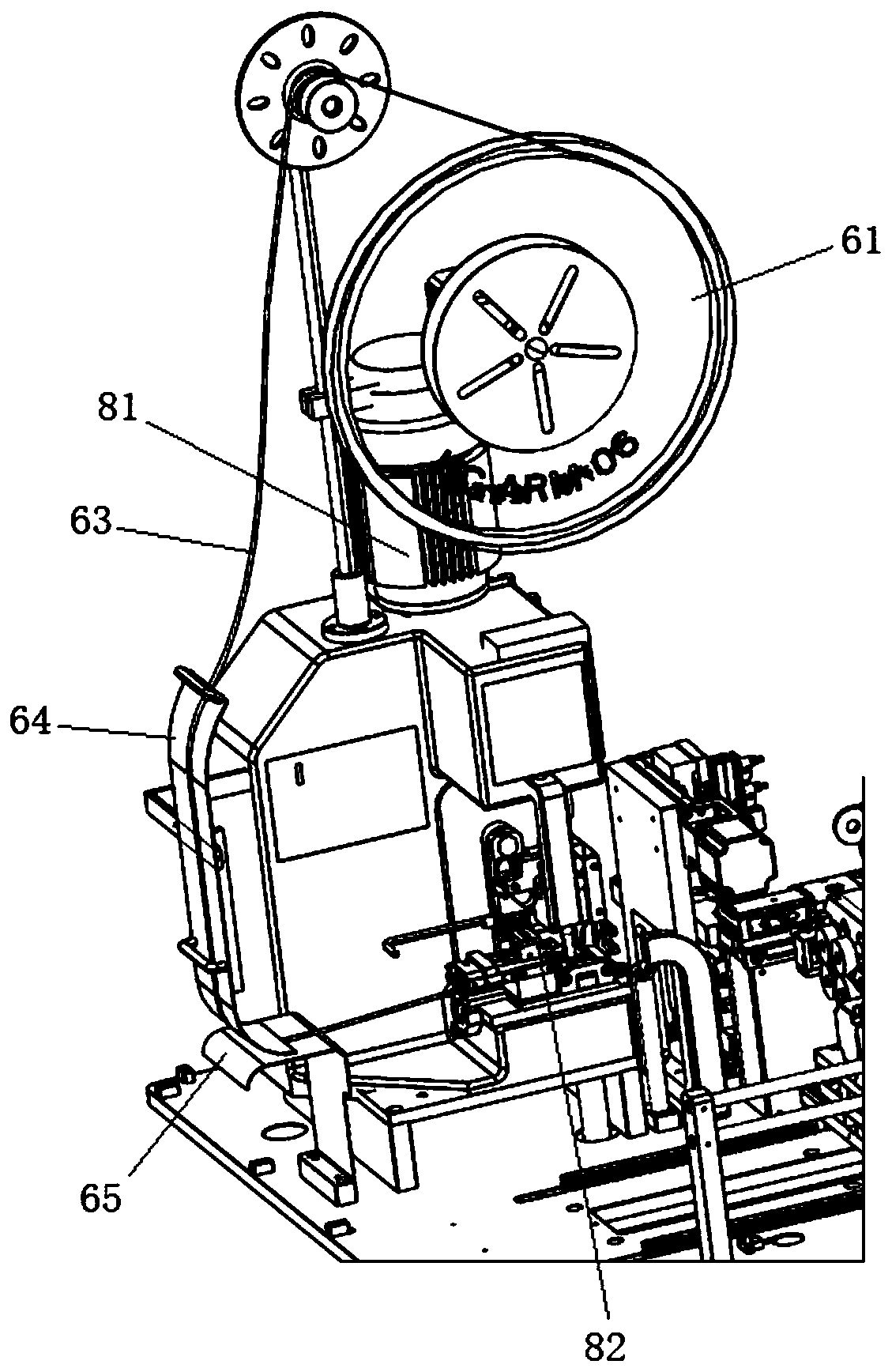 Full-automatic copper strip machine and operation method thereof