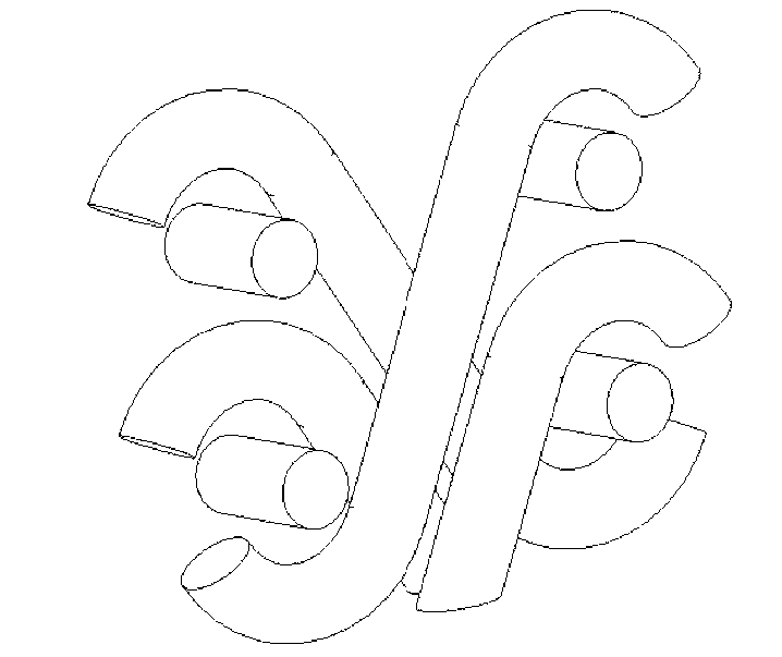 Novel structure three-dimensional woolen fabric and weaving method thereof