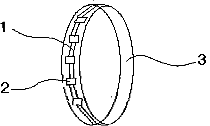 Light emitting diode (LED) finger ring