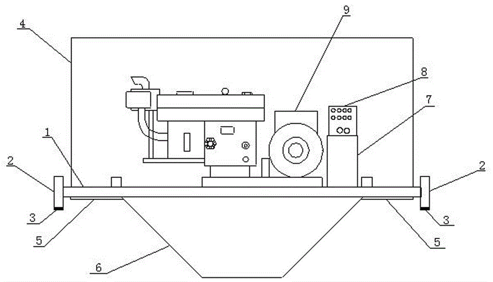 One-step forming and construction equipment and construction method for gutter