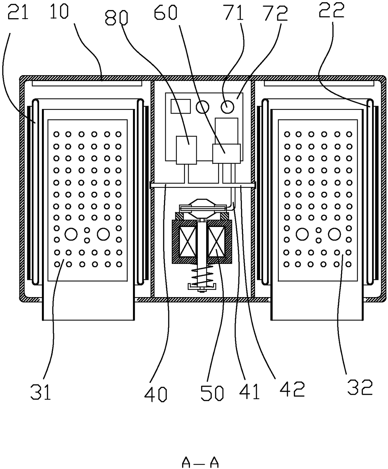 Hand-acupoint magnet-therapy massaging device