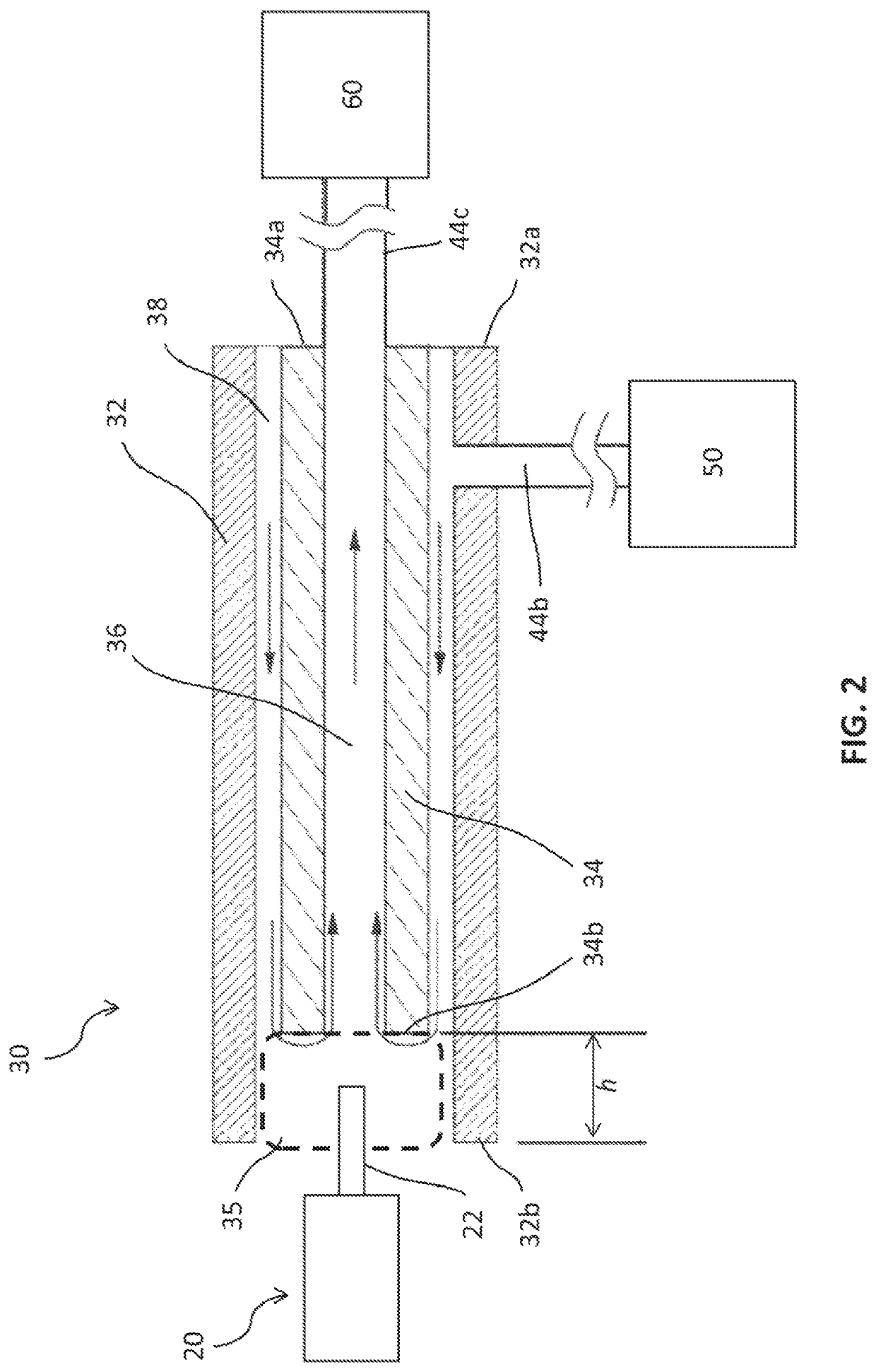 Methods and systems for increasing sensitivity of direct sampling interfaces for mass spectrometric analysis