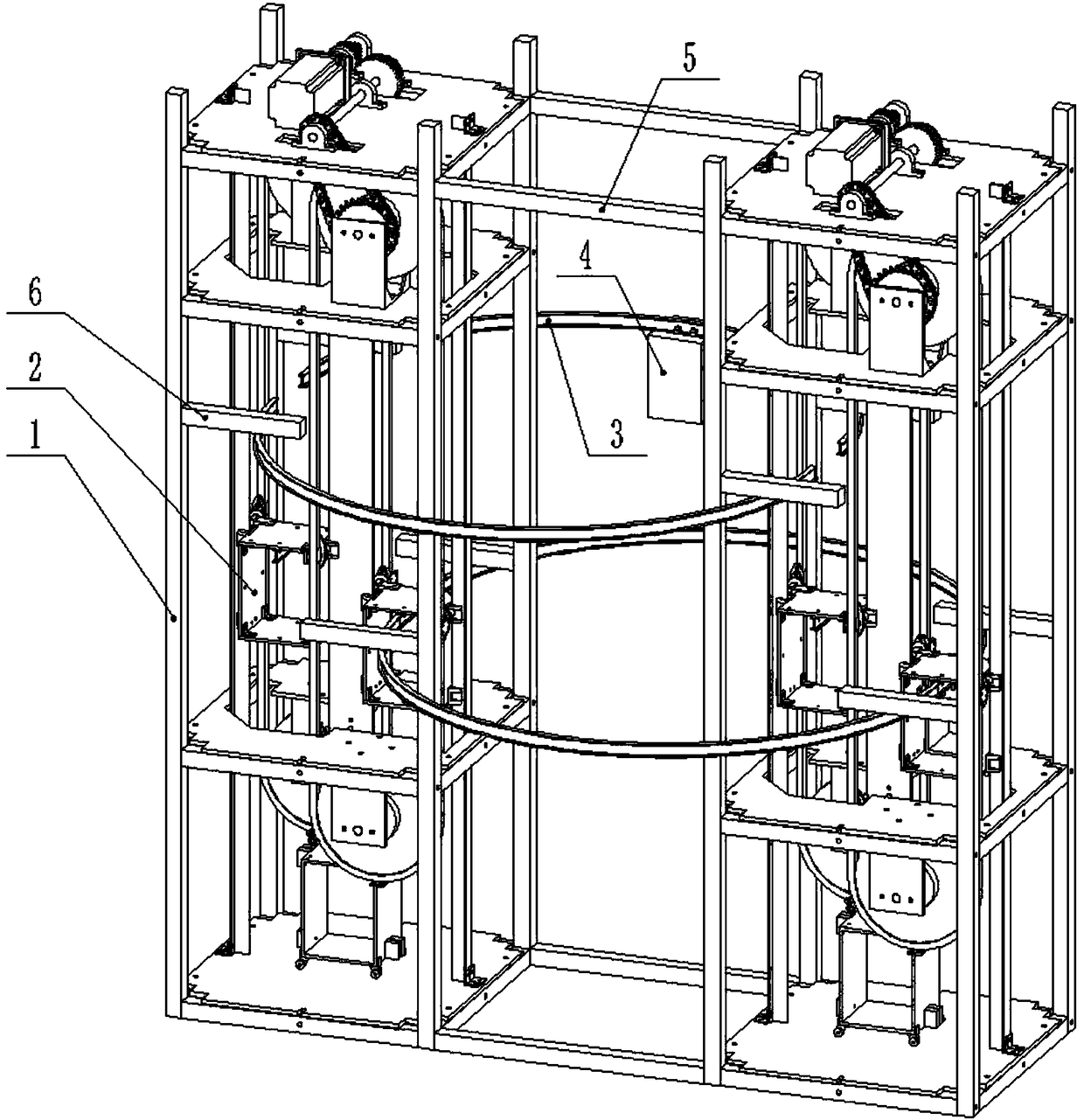Elevator capable of realizing vertical and horizontal cycle operation