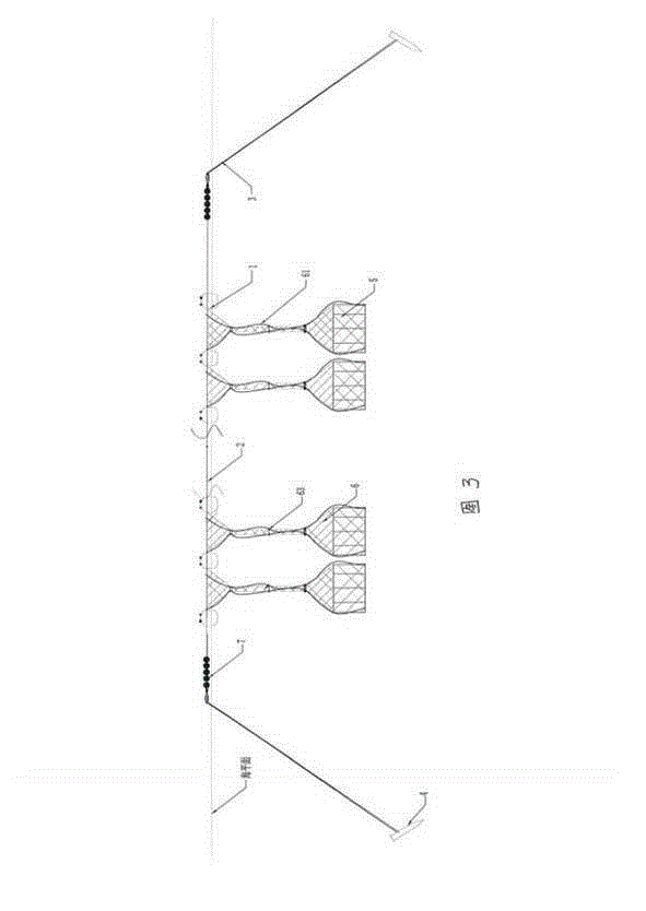 Method and device for raising abalones by open-type net cages