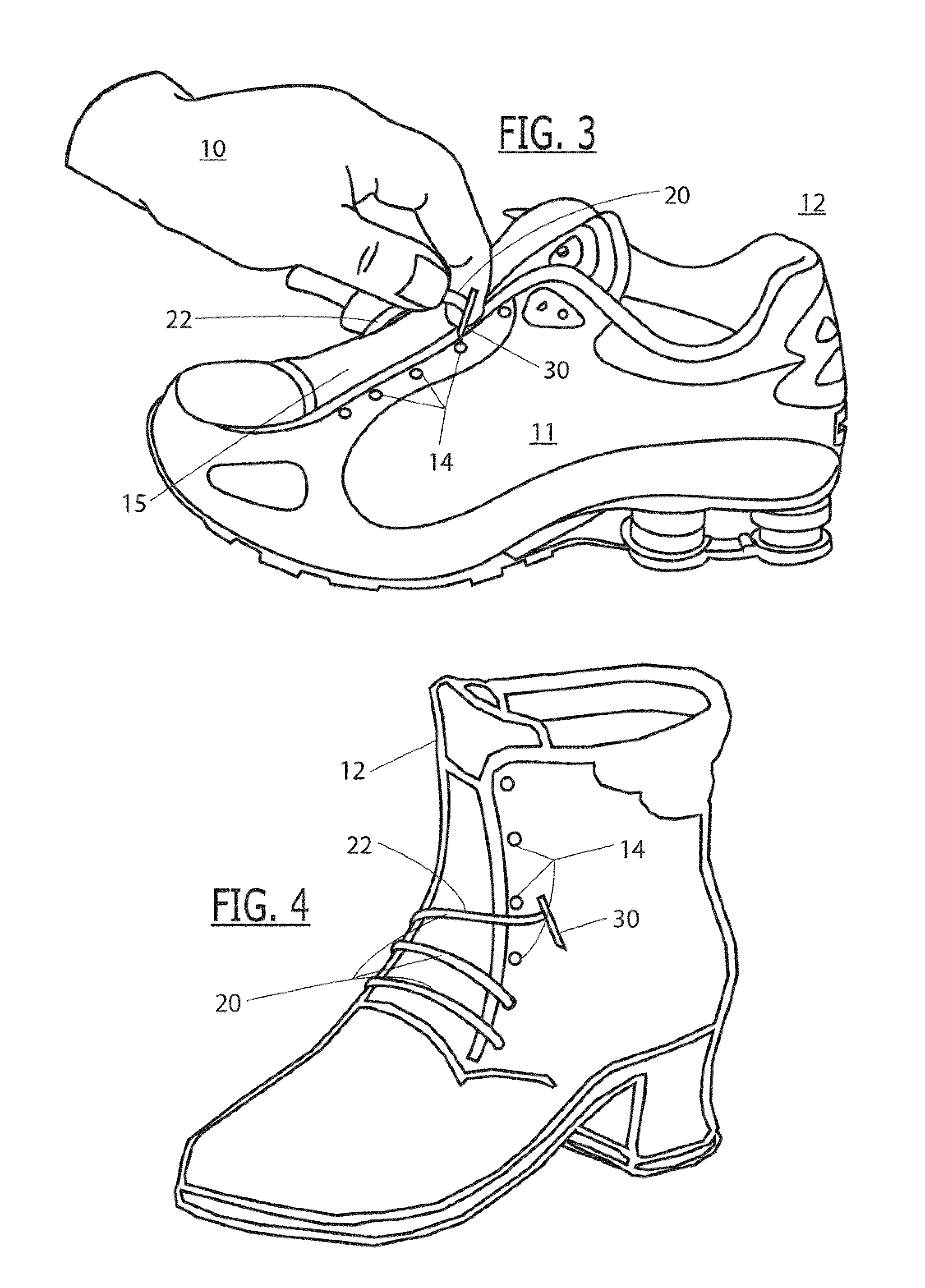 Shoelace replacement system and method