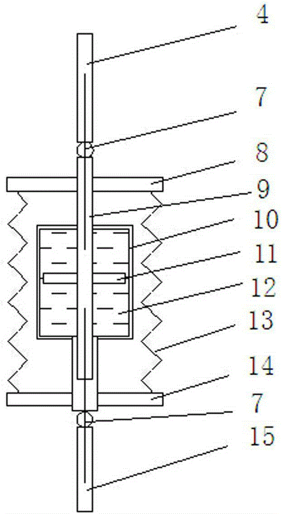 Double-cable composite damping cable