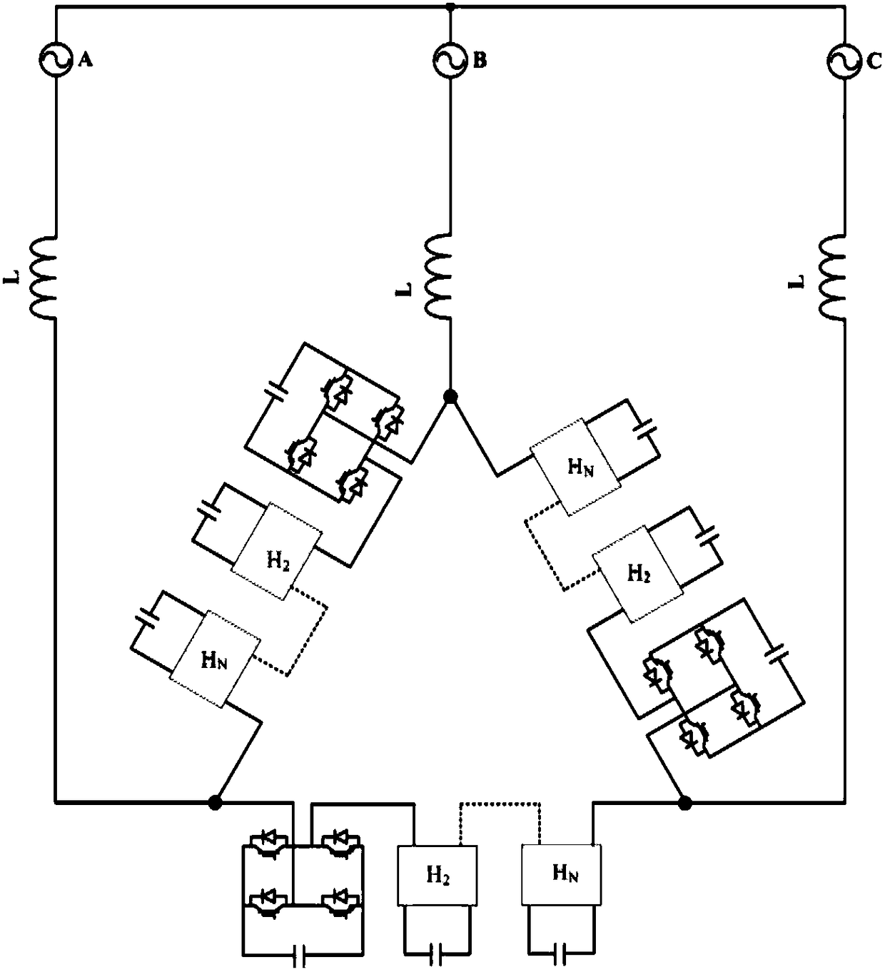 A new control method suitable for cascaded h-bridge static var compensator